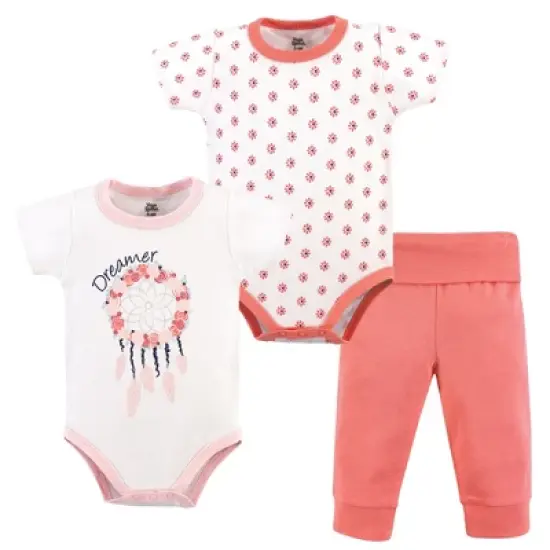 Yoga Sprout Baby Girl Cotton Layette Set, Dream Catcher image {1}