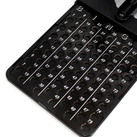 Insten Bingo Machine Cage Wheel Game Set With Balls and 20 Cards image {4}