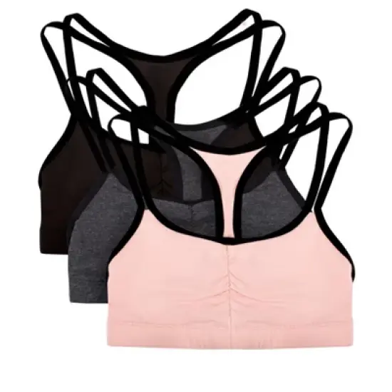 Fruit of the Loom Women's Spaghetti Strap Cotton Sports Bra  image {8}