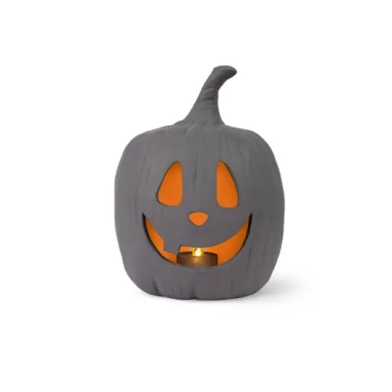 Terracotta Pumpkin LED Gray - Bullseye's Playground&trade; image {3}
