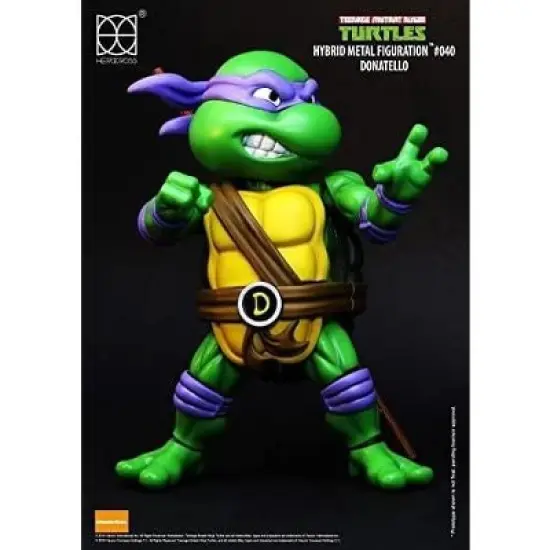 Herocross Company Limited Teenage Mutant Ninja Turtles Hybrid Metal Figuration Action Figure | Donatello image {3}
