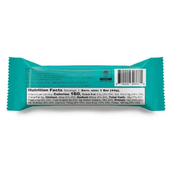 Built Bar Cookie Dough Chunk Puff Protein Bar - 15g Protein - 1.55oz image {1}