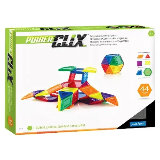 Guidecraft PowerClix Solids 44 Piece Set image {12}