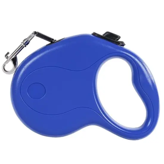 WOPET 16ft Retractable Dog Leash with Anti-Slip Handle & Hand Brake Heavy Duty Durable Pet Leash Blue image {7}