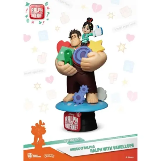 Disney Wreck-It Ralph 2-Ralph with Vanellope (D-Stage) image {1}