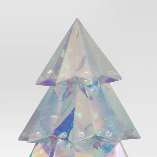 9.6" Christmas Lit Iridescent Tree Decor - Wondershop&trade; image {3}