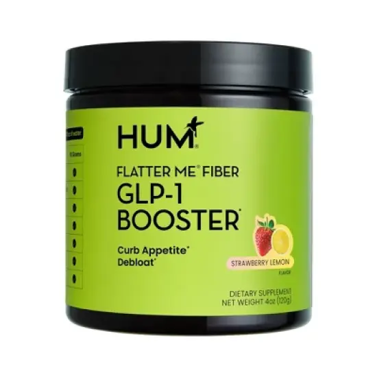 HUM Nutrition Flatter Me Fiber GLP-1 Booster Dietary Supplements - 4oz image {7}