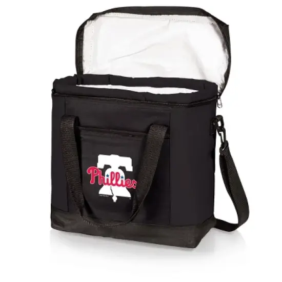 MLB Philadelphia Phillies Montero Cooler Tote Bag - Black image {2}
