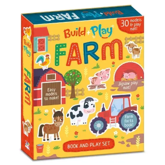 Build and Play Farm - (Build and Play Kit) by  Robyn Gale (Mixed Media Product) image {1}