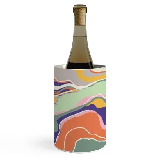 Gigi Rosado Retro marble Wine Chiller image {2}