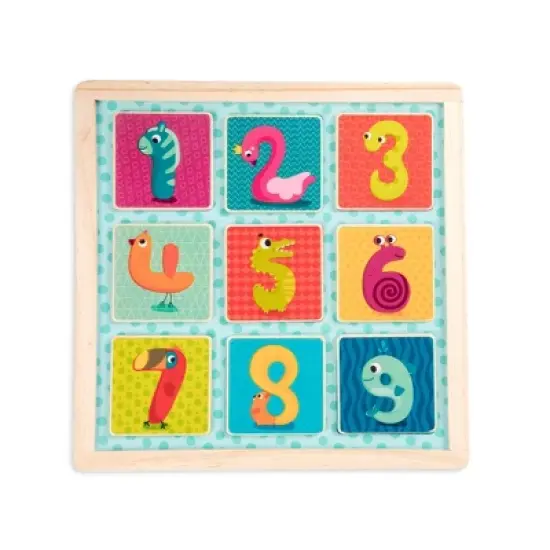 B. toys - Educational Puzzle Set - Puzzle Pals image {4}