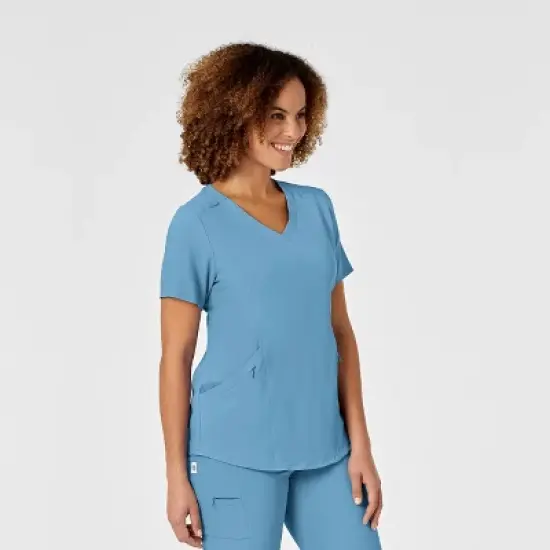 Wink RENEW Women's V-Neck Scrub Top image {1}