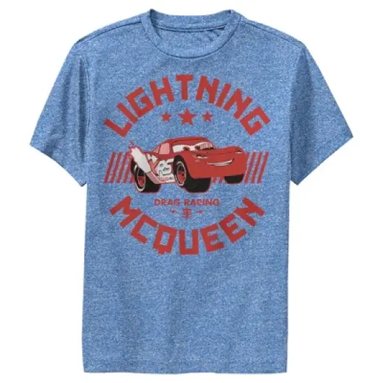 Boy's Cars Lightning McQueen Drag Racing Performance Tee image {3}