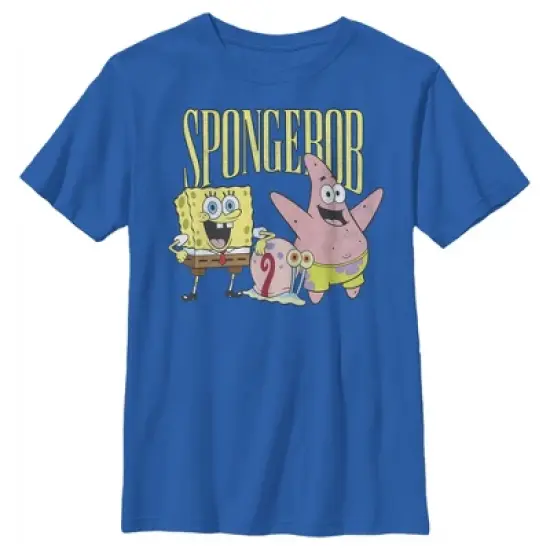 Boy's SpongeBob SquarePants Group Friends T-Shirt image {5}