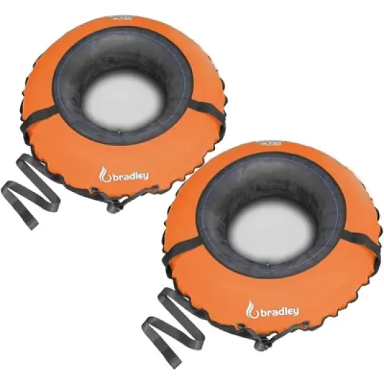 Bradley Set of 2 heavy duty tubes for floating the river; Whitewater tube; Rubber inner tube with cover for river floating; river raft image {24}