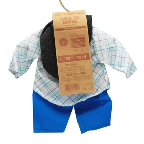 Miniland Educational Doll Clothes, Fits 15" Dolls, Mild Weather Outfit image {2}
