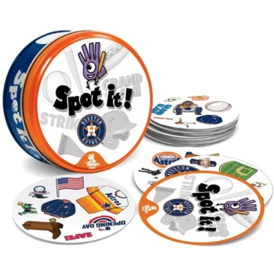 MasterPieces Officially Licensed MLB Houston Astros Spot It Game for Kids and Adults image {2}