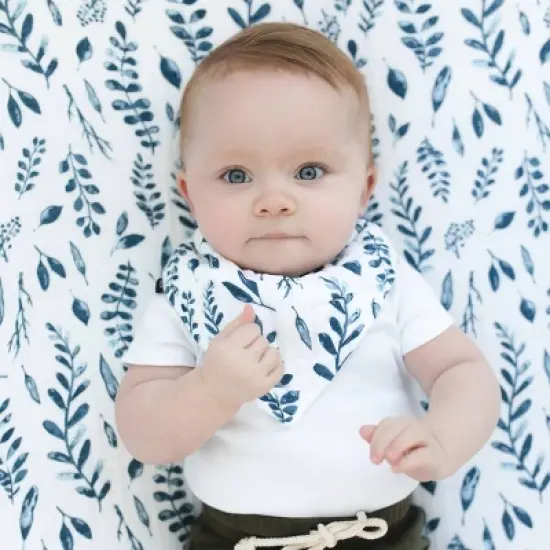 Bebe au Lait 2pk Muslin Bandana Bib Set image {3}
