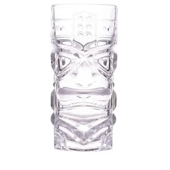 LEMONSODA Clear Tiki Glasses- 15oz image {3}