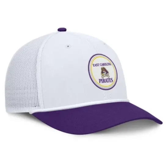 NCAA East Carolina Pirates Structured Mesh Snapback Hat image {2}