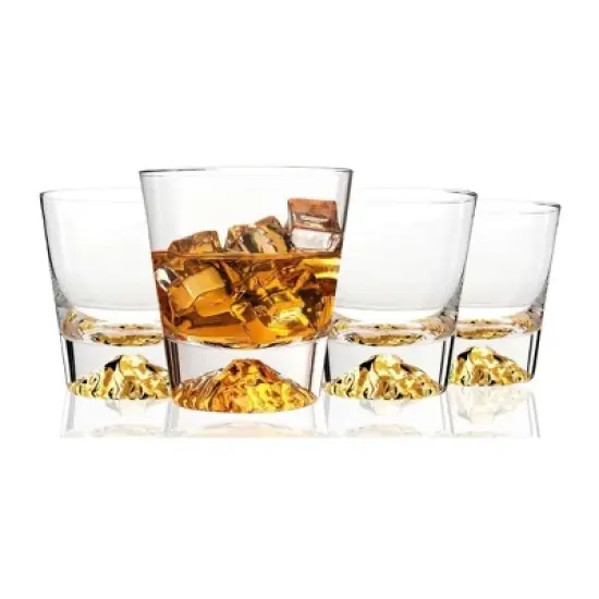 LEMONSODA Old Fashioned Whisky Tumbler Set of 4 - 10oz image {5}