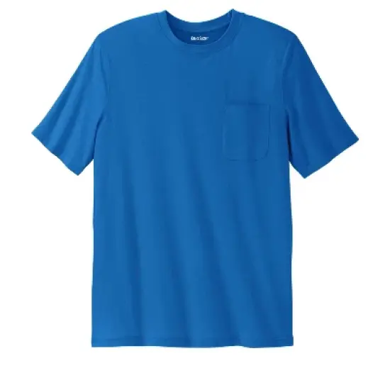 KingSize Men's Big & Tall Shrink-Less&trade; Lightweight Pocket Crewneck T-Shirt image {23}
