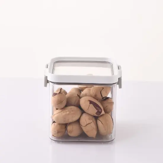 SharpChef Airtight Food Storage Container with Easy locking lid, Leakproof, Storage For Sugar, Coffee, Beans, Candy, BPA-Free - 670ml/0.7L/23oz. image {2}