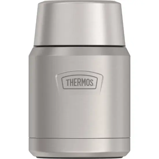Thermos Icon 16oz Stainless Steel Food Storage Jar with Spoon image {11}