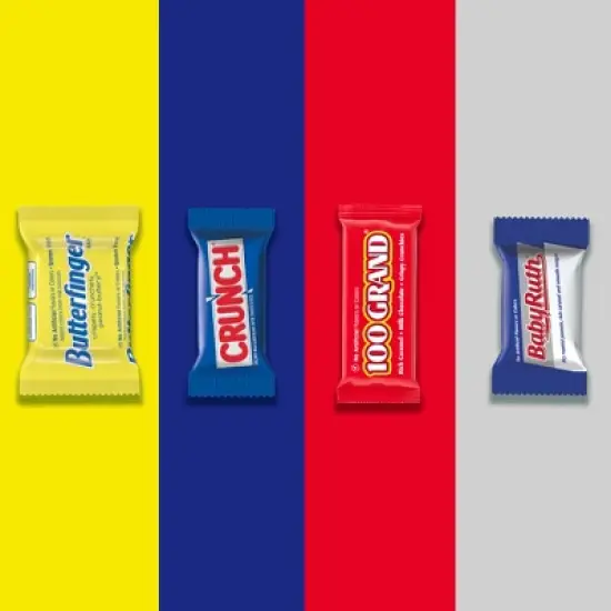 Butterfinger, Baby Ruth, 100 Grand, Crunch Assorted Halloween Candy -  55.7oz/140ct image {2}