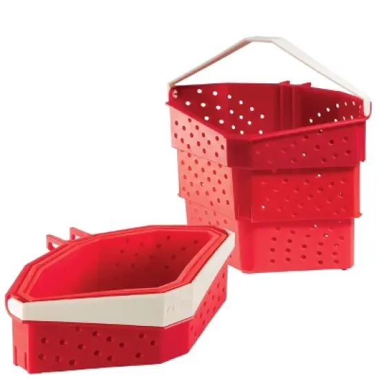 Hutzler 1-quart Collapsible Cooker / Steamer Basket image {4}