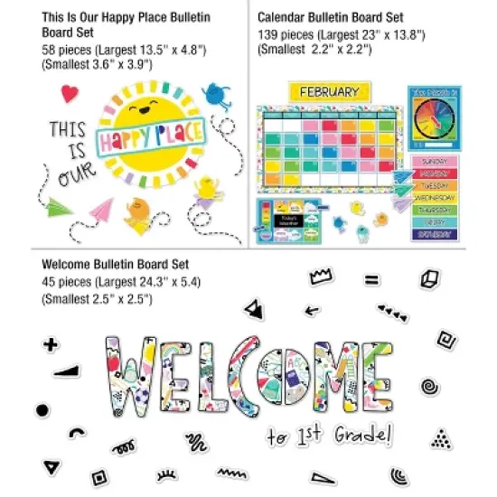 Carson Dellosa Education Happy Place Classroom Collection (706 pieces) image {1}