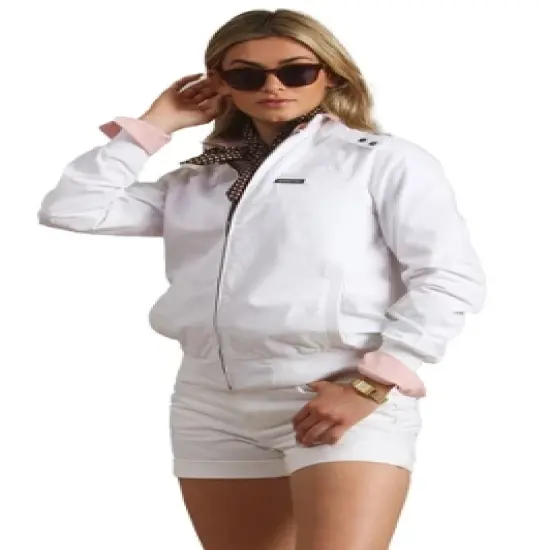 Members Only Women's Classic Iconic Racer Jacket ( Slim Fit ) image {1}