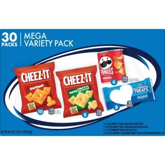 Kellogg's Mega Variety Pack - 30.1oz/30ct image {5}