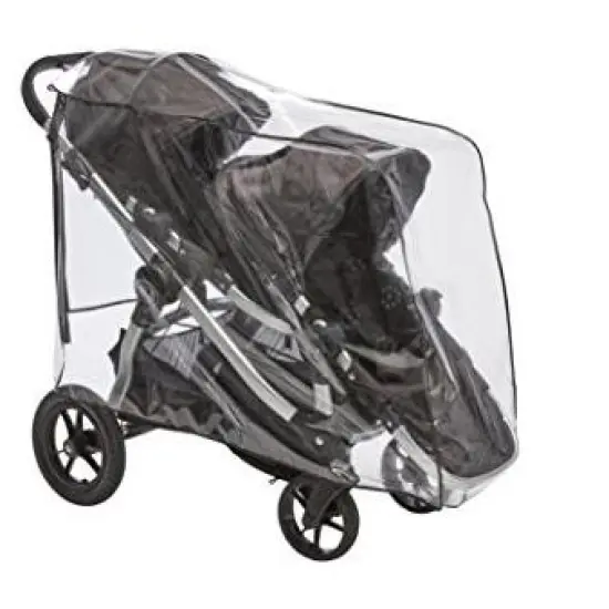 Sasha's Premium Rain Shield and Wind Cover For Baby Stroller, Compatible with Baby Jogger City Select Double Stroller image {1}