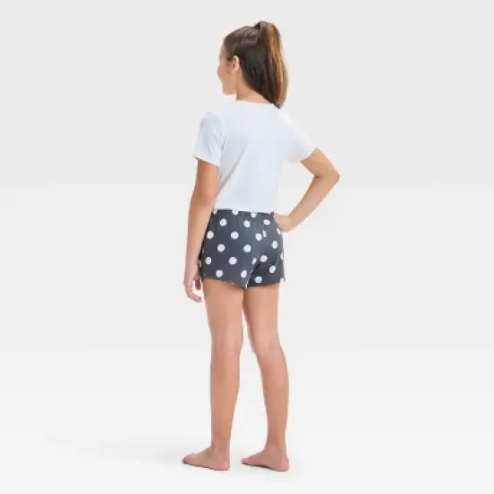 Girls' 3pc Printed Short Sleeve Pajama Set - Cat & Jack&trade; image {3}