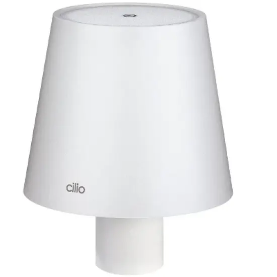 CILIO "Luce" LED Bottle Lamp, black, 5.25" x 4.25" dia. image {7}