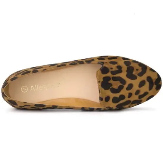 Allegra K Women's Round Toe Slip on Ballet Flats Shoes image {3}