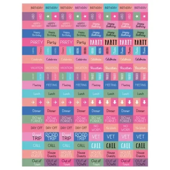 TF Publishing 2024 Weekly/Monthly Planner 11"x9" Pink Plum Blush & Petal image {4}