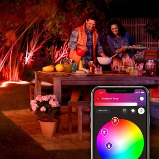 Philips Hue White & Color Ambiance Outdoor LightStrip 5m/16ft image {5}