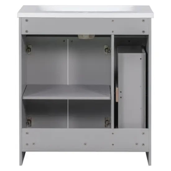 30" Bathroom Vanity with Undermount Sink - ModernLuxe image {11}