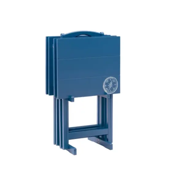 Compass Tray Table Set - Linon image {15}