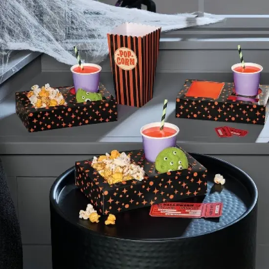 3ct Movie Rectangle Snack Tray Pack - Hyde and EEK! Boutique&trade; image {1}