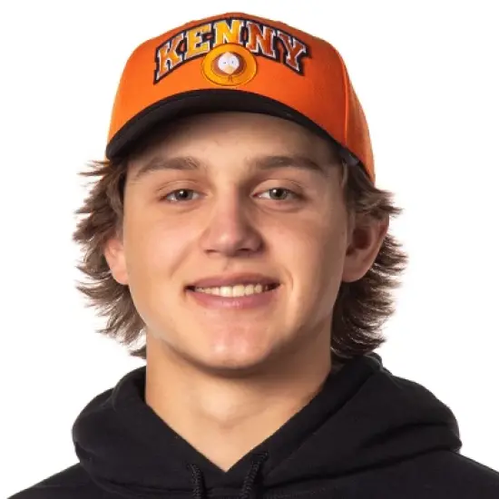 South Park Kenny Embroidered Character Design Adult Adjustable Snapback Hat Baseball Cap OSFM Multicolored image {1}