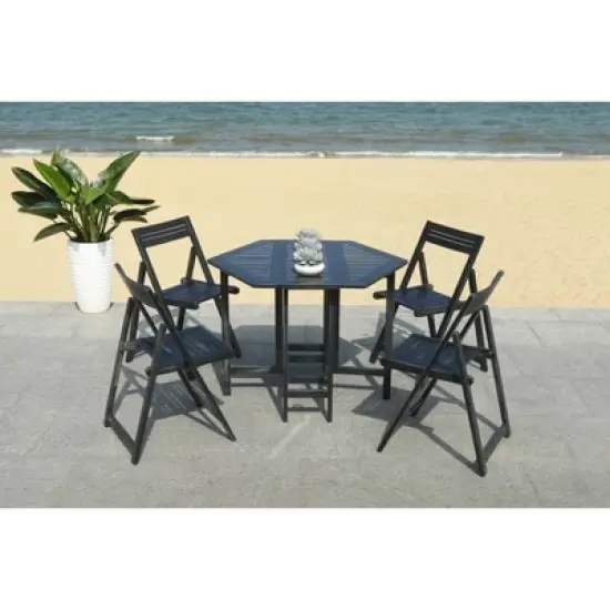 Kerman Table And 4 Chairs - Outdoor - PAT7000 - Safavieh image {2}