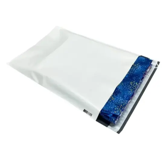 UOFFICE 100 Poly Mailers Bags 10 x 13" - #3 White Pouches Self-Sealing image {7}