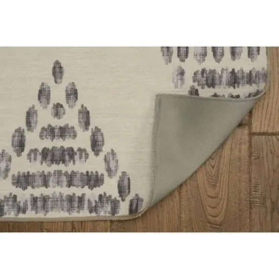 Warson Washable Outdoor Rug Ivory/Brown - Linon image {3}