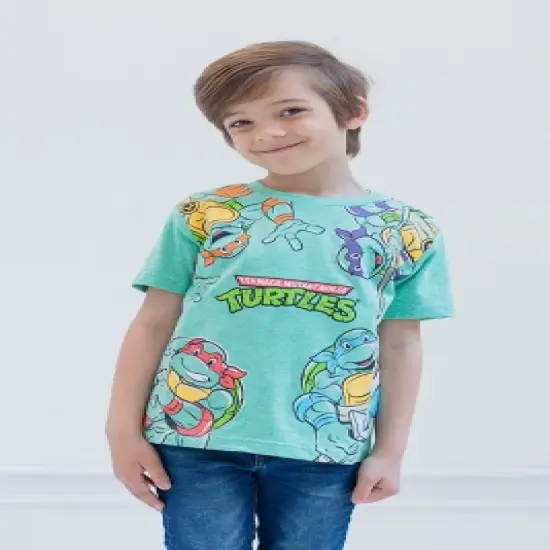 Teenage Mutant Ninja Turtles 3 Pack Pullover T-Shirts Little Kid to Big Kid image {1}