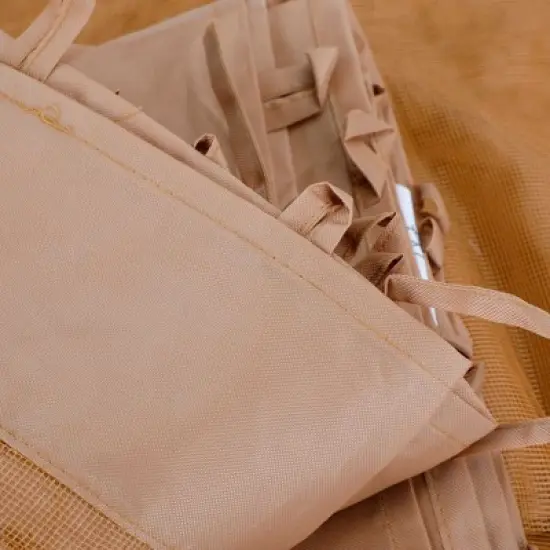 Topteng Outdoor Tent Anti-Mosquito Net Four-Corner Garden Courtyard Gazebo Net Cloth image {2}