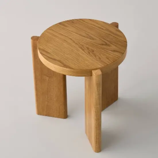 Natural Wood Accent Table - Hearth & Hand&trade; with Magnolia image {3}
