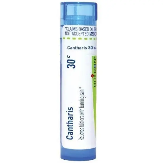 Cantharis 30C by Boiron Homeopathic Single Medicine For First Aid  -  80 Pellet image {10}